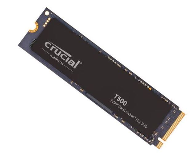 [649528943088] 649528943088 Crucial T500 4TB Gen4 NVMe SSD - 7000/6900 MB/s R/W 2400TBW 1440K IOPs 1.5M hrs MTTF Acronis True Image Adobe Creative Cloud for PS5 ~MZ-V8P4T0BW
