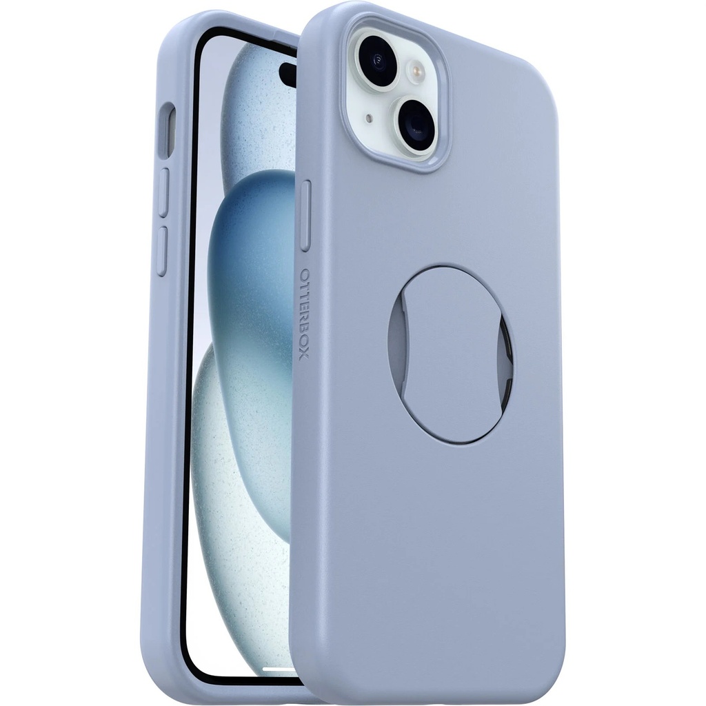 [840304735310] 840304735310 OtterBox OtterGrip Symmetry MagSafe Apple iPhone 15 Plus / iPhone 14 Plus (6.7") Case You Do Blue (Blue)-(77-93160),DROP+ 3X Military,7 Years Warranty