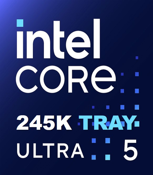 [CPI5-U5245K-TRAY] (SI) Intel Core Ultra 5 processor 245K (24M Cache, up to 5.20 GHz) FCLGA18W, Tray (1 Year Warranty)(15th Gen)
