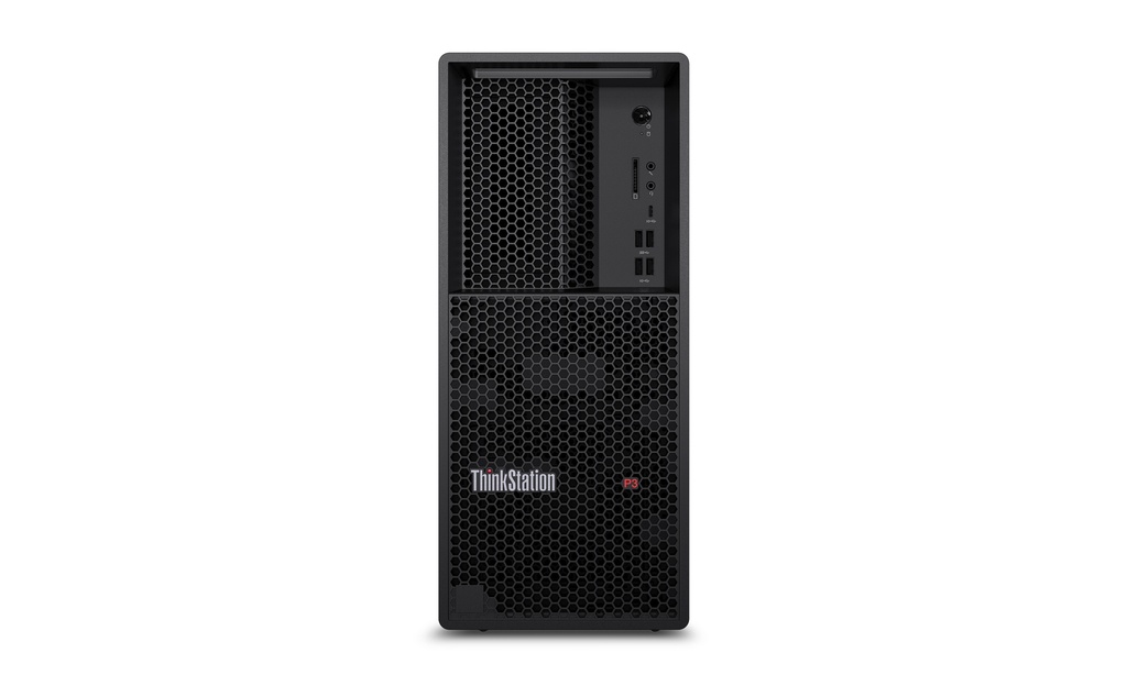 [30GS00G9AU] 30GS00G9AU LENOVO ThinkStation P3 Tower Intel vPro i7-14700 32GB DDR5 1TB SSD+1TB HDD WIN 11 PRO RTX T2000 3yr Premier 750W PSU 2xDP HDMI USB-C 1GbE 8xUSB KBM