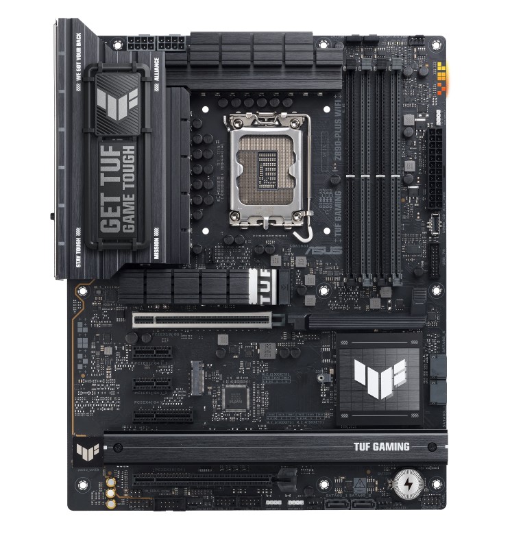[4711387763933] 4711387763933 ASUS TUF GAMING Z890-PLUS WIFI LGA1851 ATX Motherboard 192GB, 4x DDR5, 1 x PCIe 5.0 x16 slots, 4 x M.2 slots, 4 x SATA 6Gb/s