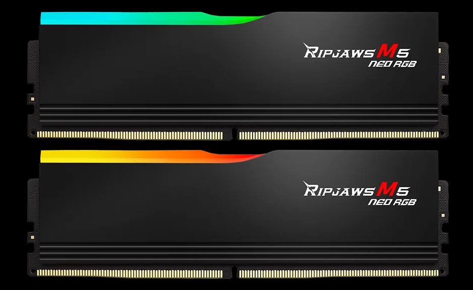 [4713294237217] 4713294237217 G.SKILL F5-6400J3240G16GX2-RM5NRK 32GB (2 x 16GB)/ AMD EXPO/ DDR5 6400 MT/s/ Timings 32-40-40-102/ Voltage 1.40 V/ Ripjaws M5 Neo