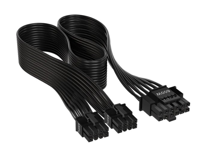[PSAS-CABLE] PSAS-CABLE ASUS 600W PCIE 5.0 12VHPWR Type-4 Psu Power Cable ( 8PIN*2-TO-16PIN Cable) (90YE00L5-B0XB00) FREE With ROG-STRIX-850G