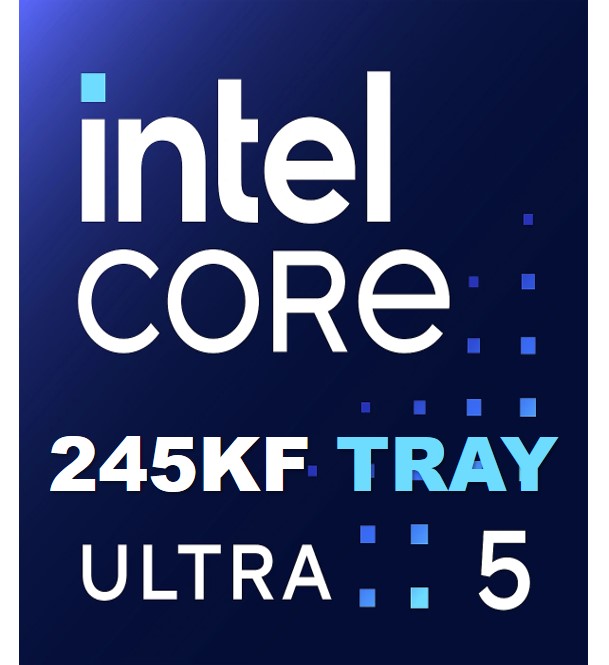 [I5-U5245KF-TRAY] I5-U5245KF-TRAY (SI) Intel Core Ultra 5 processor 245KF (24M Cache, up to 5.20 GHz) FCLGA18W, Tray (1 Year Warranty)(15th Gen)