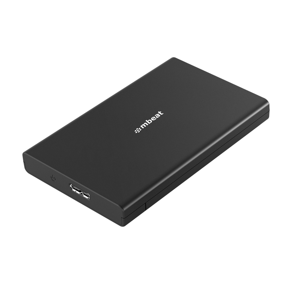 [9346396003869] 9346396003869 mbeat A2 Slim Tool-Free USB 3.0 2.5" SATA HDD Enclosure - Black USB Port: USB 3.0 Product Weight: 35g Maximum up to 5Gbp Product Weight: 35g