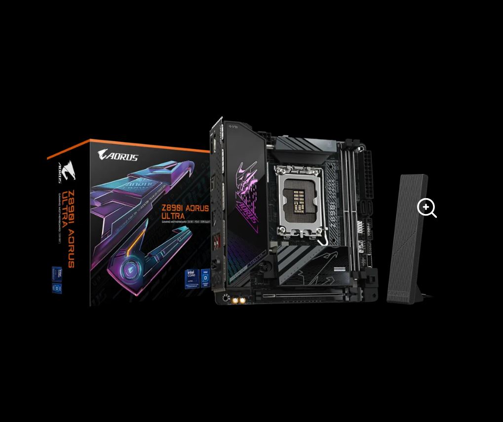 [4719331864804] 4719331864804 Gigabyte Z890I AORUS ULTRA Intel LGA 1851 m-ITX Motherboard, 2x DDR5 ~128GB, 1x PCI-E x16, 2x M.2, 2x SATA,  5x USB 3.2, 1x USB-C
