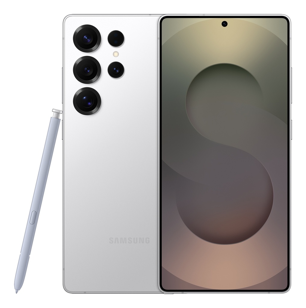 [SM-S938BZSEATS] SM-S938BZSEATS Samsung Galaxy S25 Ultra 5G 512GB - Titanium White Silver *AU STOCK* , 6.9", 12GB/512GB, 200MP/50MP , Single + eSim, AI , 5000mAh , 2 Years Warranty