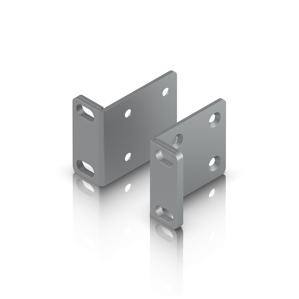 [NHU-UACC-Rack-Ear-1U] Ubiquiti Rack Ear Kit 1U, Replacement Rack Ears For UniFi 1U Rack-mount Devices, Included Precision Rack Mount Inserts  Screws, 2Yr Warr
