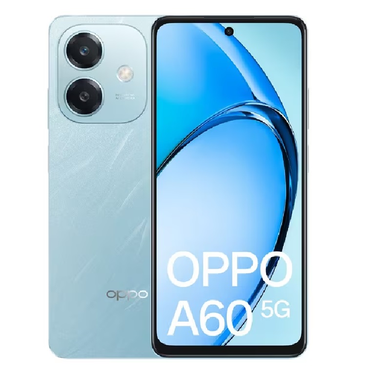 [6932169354615] OPPO A60 5G 128GB - Ocean Blue (CPH2683AU Blue)*AU STOCK*, 6.67", HD+, 120Hz, 6GB/128GB, 50MP/5MP, Dual SIM, 5100mAh, 2 Years Warranty