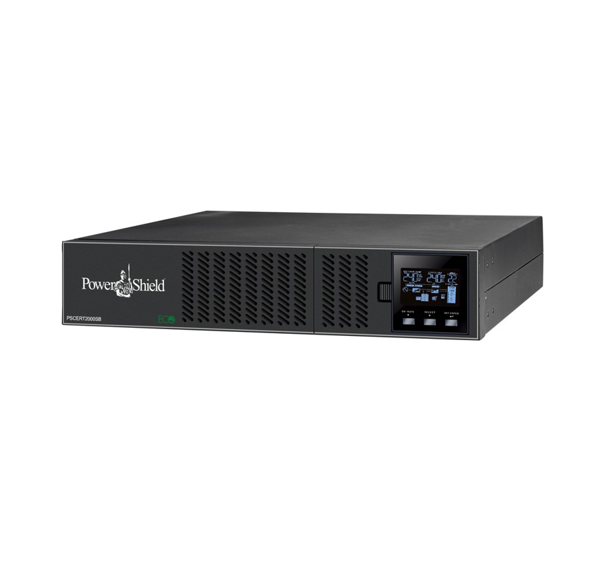 [UPPS-PS2KSR2U] UPPS-PS2KSR2U PowerShield Centurion RT 2000VA short base UPS with Rail Kit Bundle (PSCERT2000SB, PSRK), compact and efficient power backup