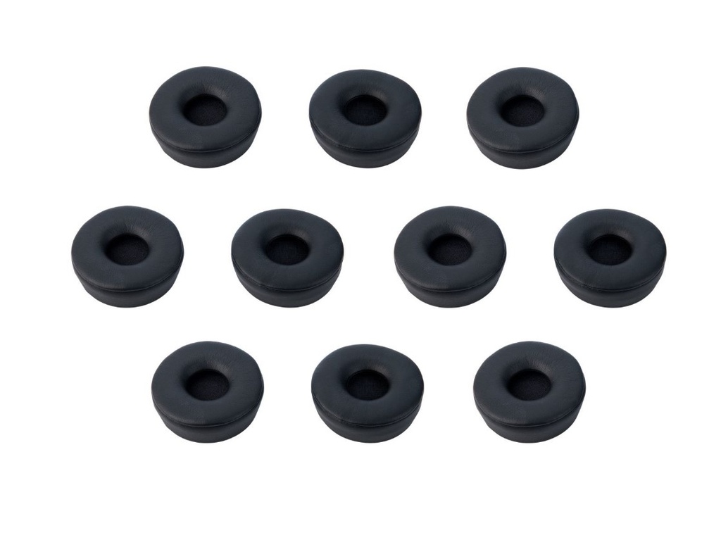 [SPJ-14101-61] Jabra Engage Ear Cushions, Black, 10 pcs, for Stereo/Mono Headsets (14101-61), Suitable for Engage 75 Mono  Engage 65 Mono