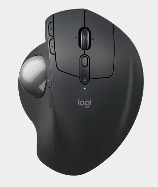 [97855196682] 97855196682 Logitech MX Ergo S SILENT Wireless trackball USB-C charging mouse