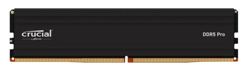 [649528944498] 649528944498 Crucial Pro 16GB (1x16GB) DDR5 UDIMM 6400MHz CL38 Black Heat Spreader Support Intel XMP AMD Ryzen for Desktop PC Gaming Memory