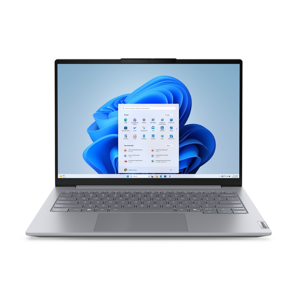 [198156455895] 198156455895 LENOVO ThinkBook 14 G8 14" WUXGA Intel i7-240H 32GB DDR5 512GB SSD Windows 11 PRO Intel Graphics Thunderbolt Fingerprint Backlit 1YROS 1.3kg