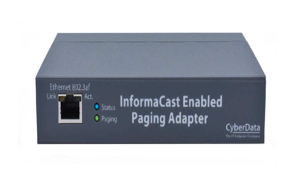 [IPC-011280] Cyberdata 011280 InformaCast® Enabled Paging Adapter