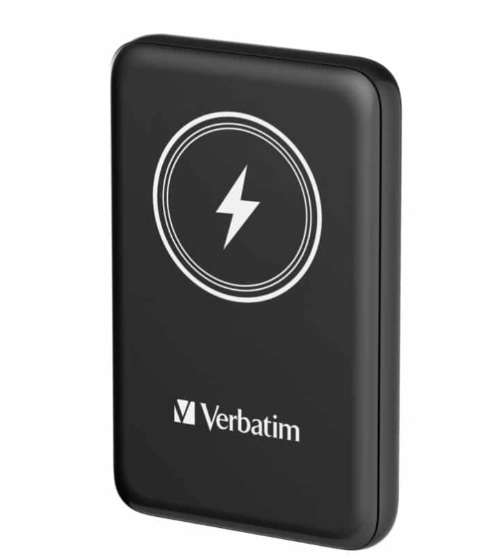 [66972] Verbatim Power Pack 10,000 mAh PD 20W 2 Cables – Black
