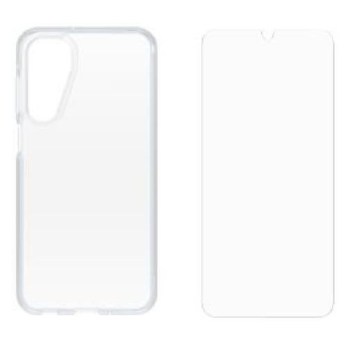 [840304790487] OtterBox React Case with Otter Glass Samsung Galaxy A16 5G (6.7") - Clear (78-81479),DROP+ Military Standard Case,Wireless Charging, 7 Years Warranty