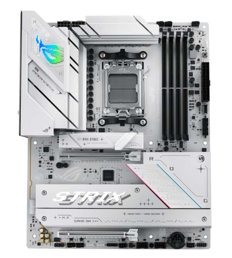 [4711387772683] ASUS ROG STRIX B850-A GAMING WIFI (AM5) ATX Motherboard 4x DDR5 192GB, 1x PCIe 5.0 x16 slot, 4 xM.2 slots, 2x SATA, Wi-Fi 7,  Intel 2.5Gb Ethernet