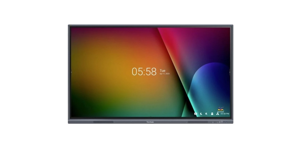 P6533 Viewsonic 65" 4K Interactive Display, USB-C PD, Dual Pen. 33 Point Touch, IF-G New. Android OS, 3 Years Advance Replacement