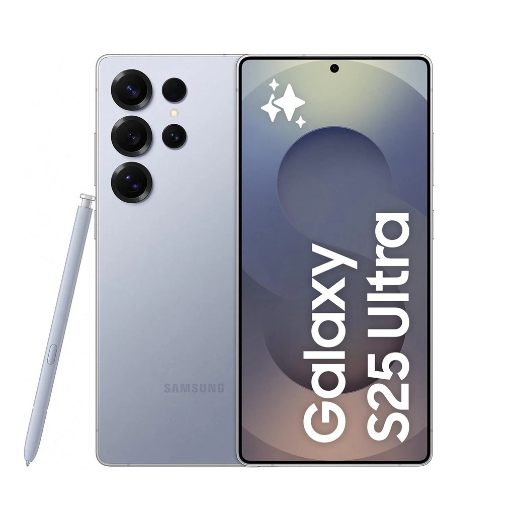 Samsung Galaxy S25 Ultra 5G 512GB - Titanium Silver Blue*AU STOCK* , 6.9",12GB/512TB, 200MP/50MP , Single + eSim, AI , 5000mAh , 2 Years Warranty.