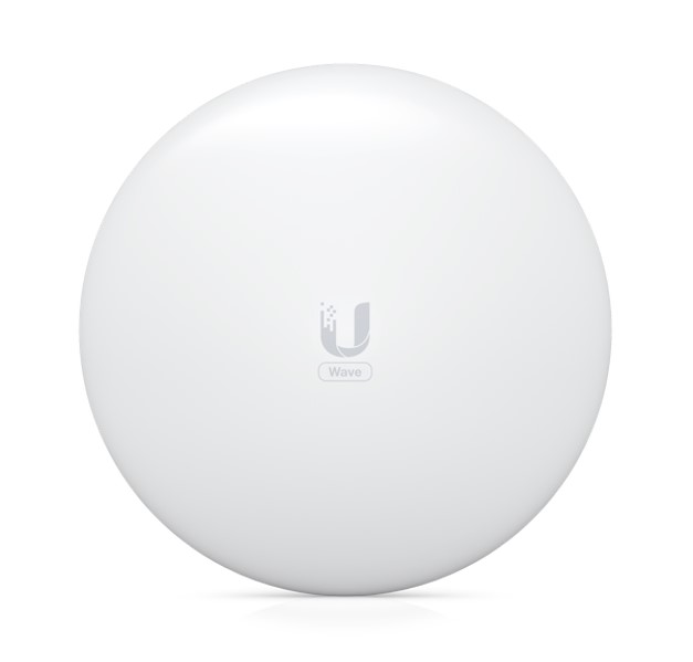 Ubiquiti UISP Wave Long-Range, 60 GHz PtMP station powered by Wave Technology, GbE RJ45 port, Integrated GPS  Bluetooth,  2Yr Warr