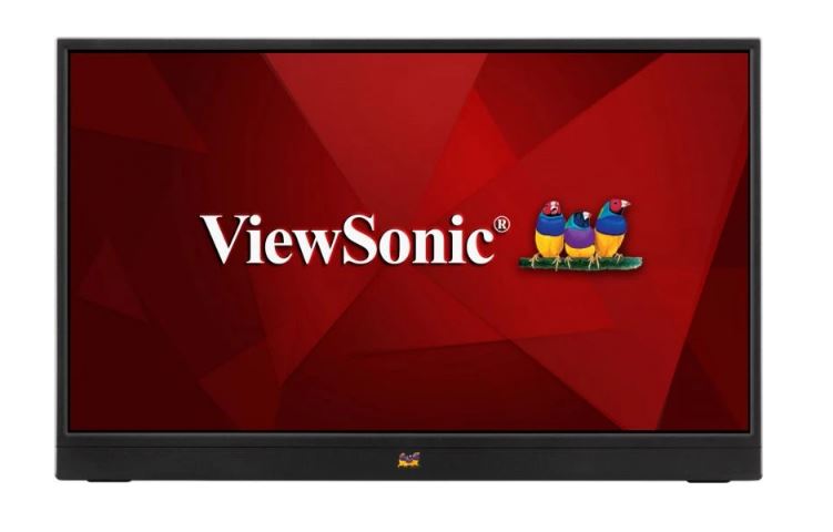A1655 ViewSonic 16" IPS V FHD USB-C, Mini HDMI, Speakers Video Extension, vertical display, 53 degrees tilt. 1KG Ultra Portable Monitor laptop(LS)
