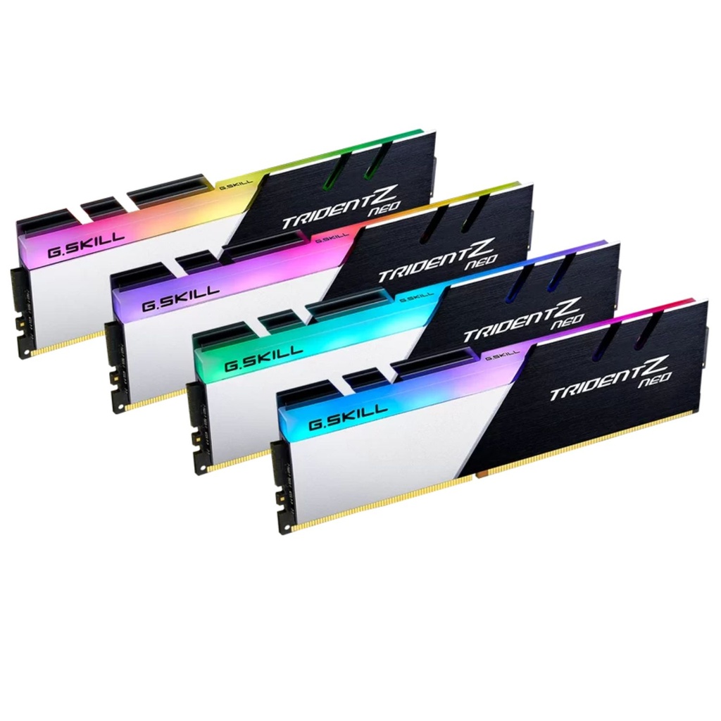 F4-3600C18Q-64GTZN G.SKILL  64GB (4 x 16GB)/ PC4-28800 / DDR4 3600 Mhz/ Timings 18-22-22-42/ Voltage 1.35V/ TZ Neo