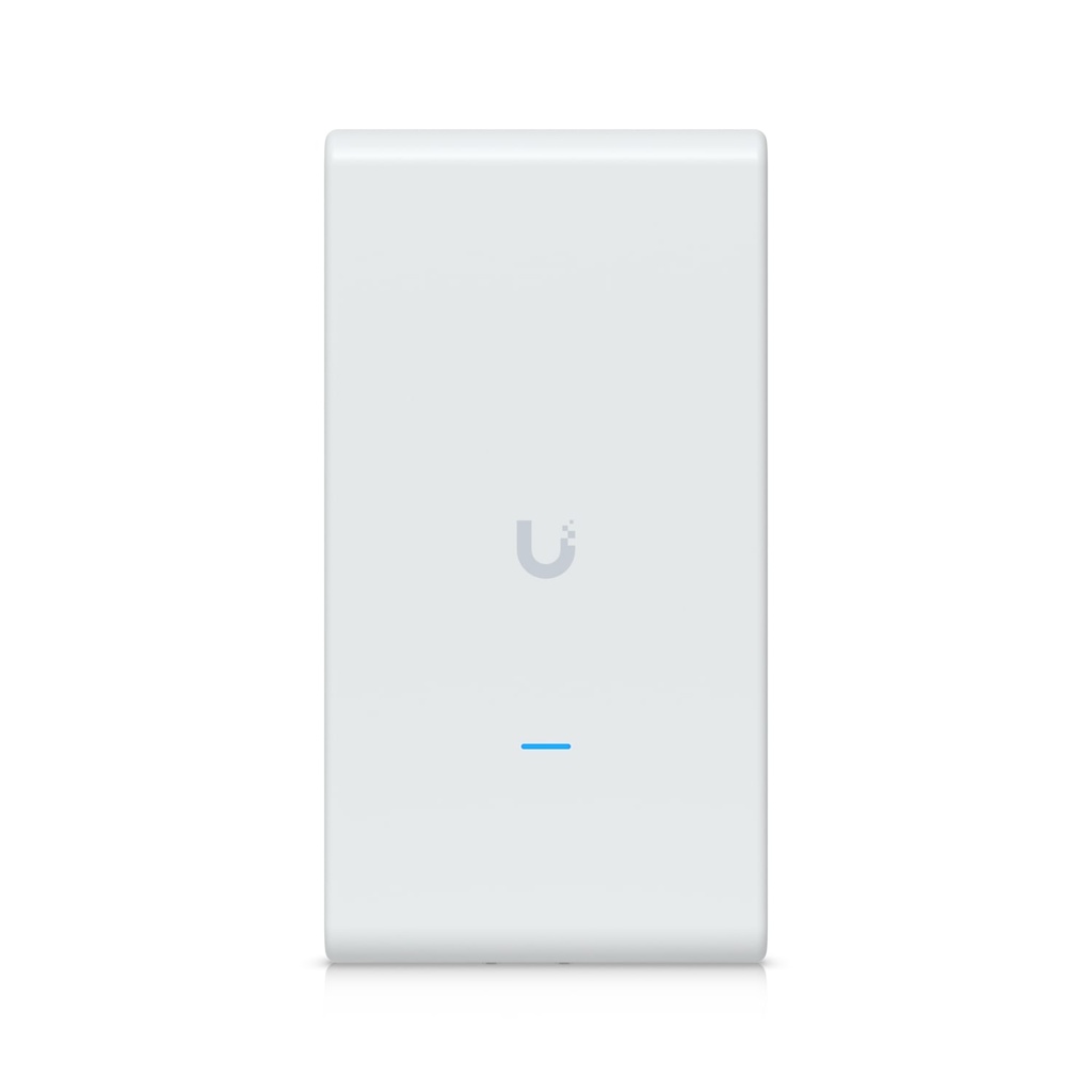Ubiquiti U6 Mesh ProIndoor/Outdoor WiFi 6 AP,4 Spatial Stream,An Integrated Super Antenna Gigabit Passthrough Port,PoE Power,185 m² Coverage,2Yr Warr