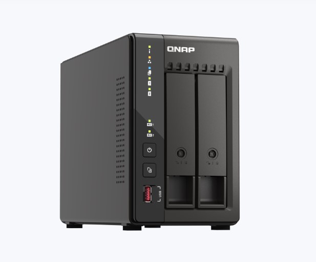 TS-253E-8G QNAP  Tower 2 Bay NAS, Celeron QC 2.0GHz, 8GB RAM, 2.5GbE