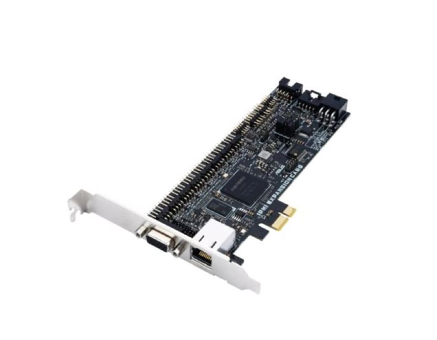 T2600A3 (SI Bulk Packaging 1YW) ASUS IPMI EXPANSION CARD Dedicated Ethernet Controller, VGA Port, PCIe 3.0 x1 Interface and ASPEED AS Chipset