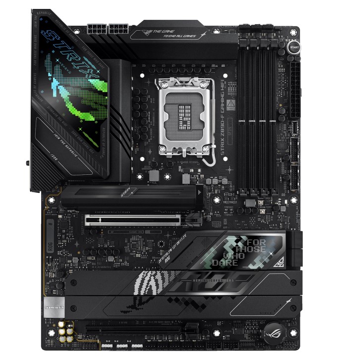 [4711387755938] 4711387755938 ASUS ROG STRIX Z890-F GAMING WIFI LGA1851 ATX Motherboard 192GB, 4x DDR5, 1 x PCIe 5.0 x16 slots, 5 x M.2 slots, 4 x SATA 6Gb/s