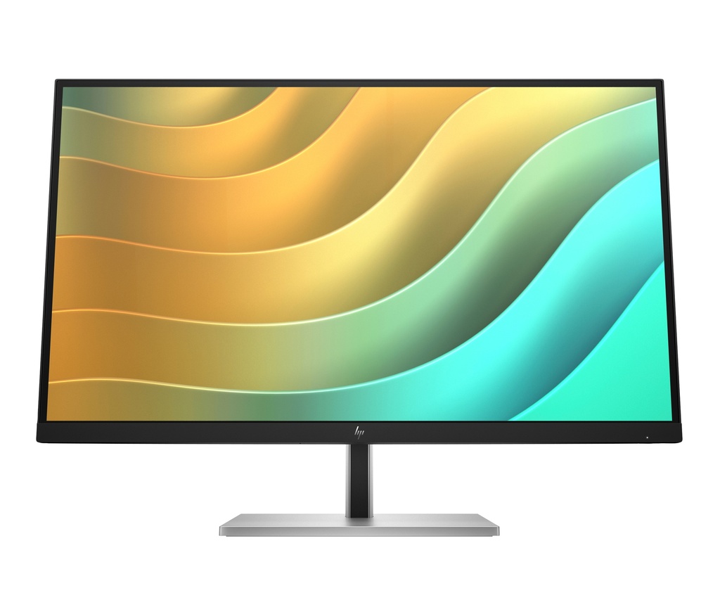 [196786295980] 196786295980 HP E27u G5 27" QHD IPS USB-C Docking Monitor 2K 2560x1440 16:9 5ms Height Adjust Tilt Swivel Pivot USB-C (65W PD) DP HDMI RJ45 USB 3yrs wty