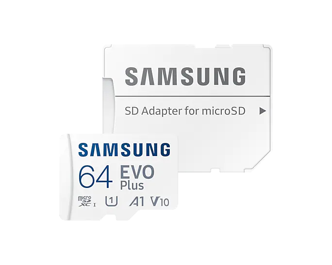 [MB-MC64KA/APC] MB-MC64KA/APC Samsung MicroSD EVO Plus 64GB w Adapter