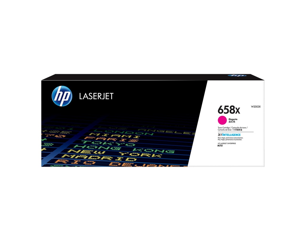 [W2003X] W2003X HP 658X Magenta LaserJet Toner Cartridge