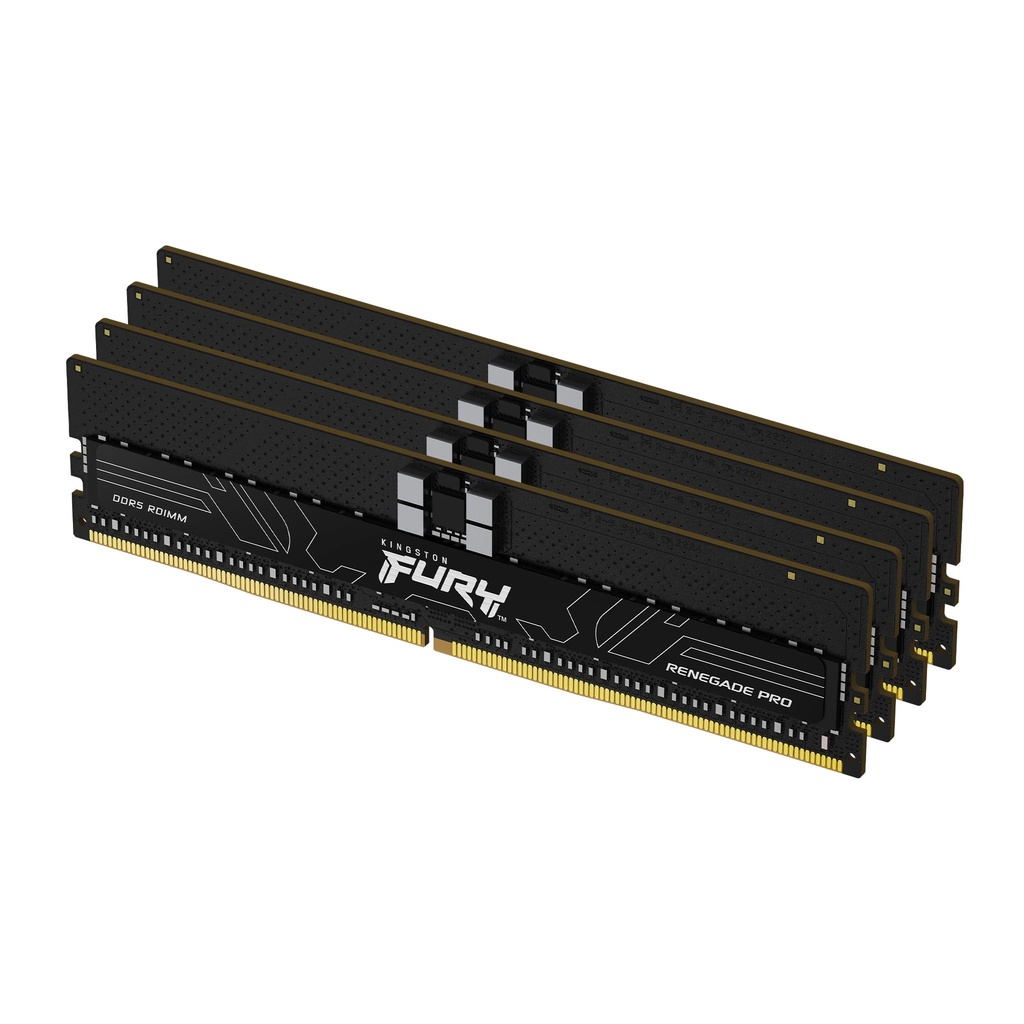 [KF548R36RBK4-64] KF548R36RBK4-64 Kingston FURY Renegade Pro  64GB (16GB x4) DDR5 4800MT/s ECC Registered Memory DIMM