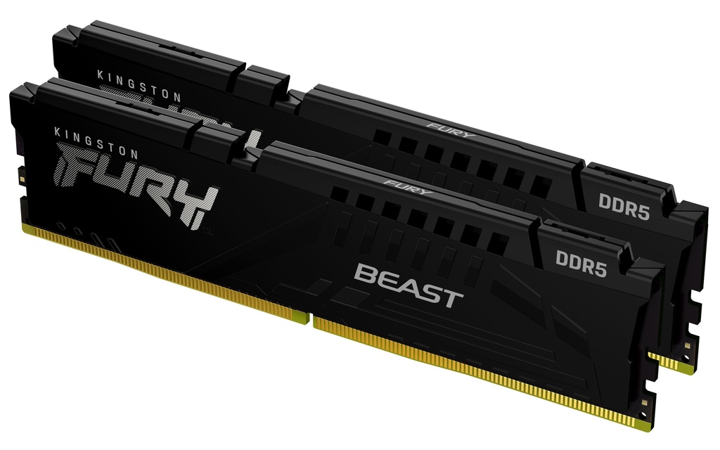 [KF556C40BBK2-32] KF556C40BBK2-32 Kingston FURY Desktop Gaming Memory RAM DDR5 5600MHz 32GB(2x16GB) FURY Beast CL40