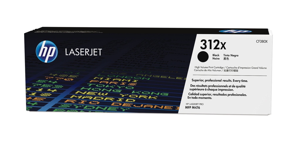 [CF380X] CF380X HP 312X High Yield Black Toner Cartridge