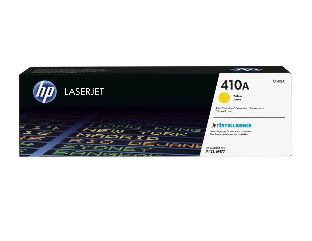 [CF412A] CF412A HP 410A Yellow LaserJet Toner Cartridge