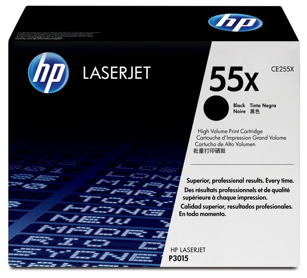 [CE255X] CE255X HP P3011/P3015 12.5K PRINT CARTRIDGE
