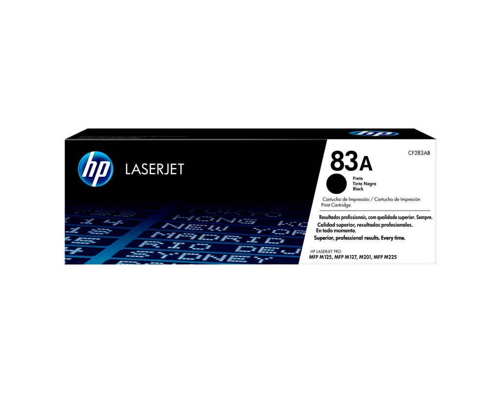 [CF283A] CF283A HP LaserJet 83A Black Toner Cartridge for HP LaserJet Pro MFP M125 / M127