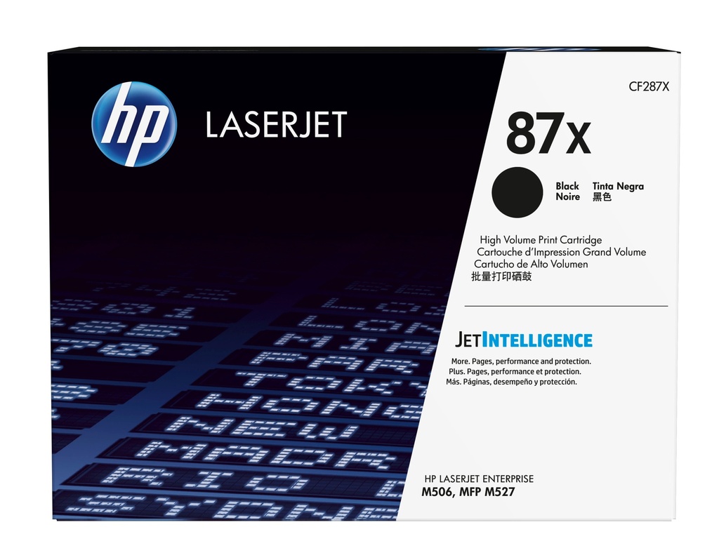 [CF287X] CF287X HP 87X Black LaserJet Toner Cartridge