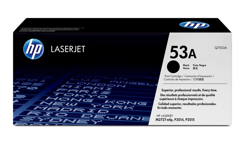 [Q7553A] Q7553A HP LASERJET P2015 BLACK CARTRIDGE