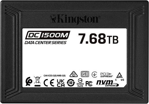 7680G DC1500M U.2 Enterprise NVMe SSD