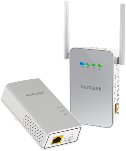 [PLW1000-100AUS] PLW1000-100AUS NETGEAR PLW1000 Powerline WiFi 1000 BUNDLE (1 x PL1000, 1 x PLW1000 Access Point)