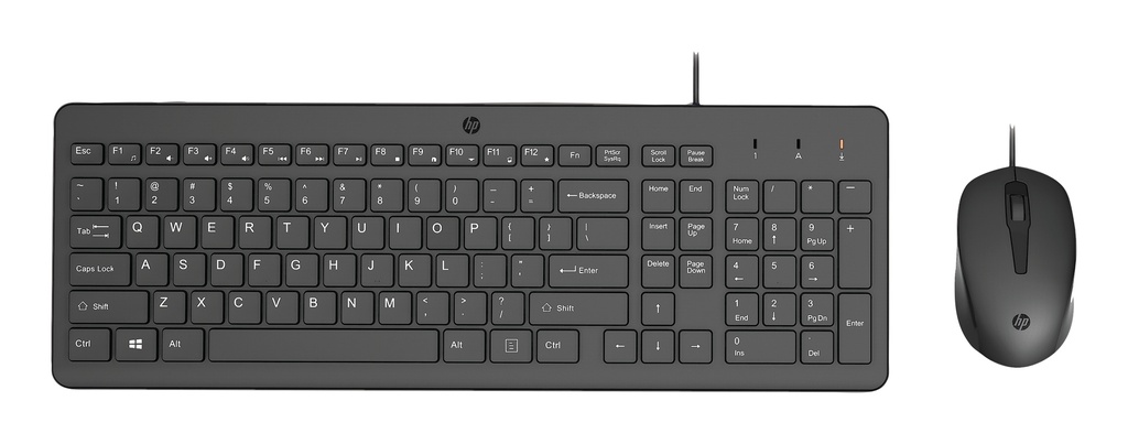 [240J7AA] 240J7AA HP 150 Wired Mouse and Keyboard