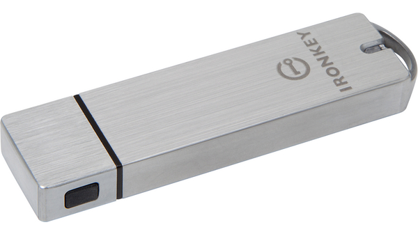 128 GB IronKey S1000 USB Drive with on-device Cryptochip