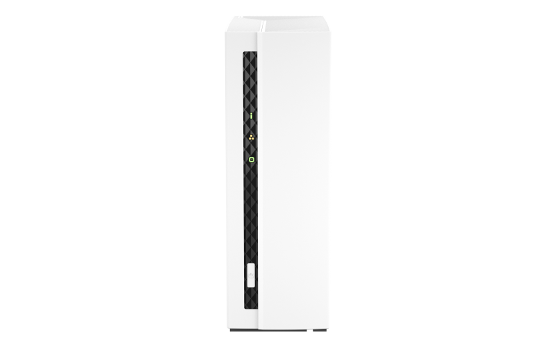 1 bay ARM 4C 1.8GHz ; 1 x SATA 6Gb/s 3.5"/2.5"; 2GB RAM on-board; 1 x GbE ; 1 x USB3.2 Gen1 and 1 x USB2.0
