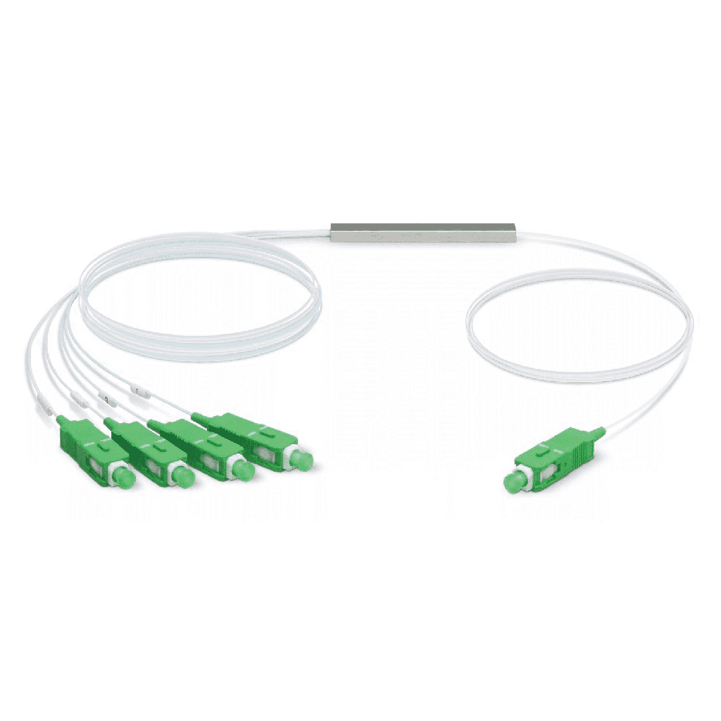 [817882026802] 817882026802 Ubiquiti UFiber Gigabit Passive Optical Network Splitter 1:4, For Use With UFiber OLT Solutions, Terminated With SC/APC Connector,  2Yr Warr