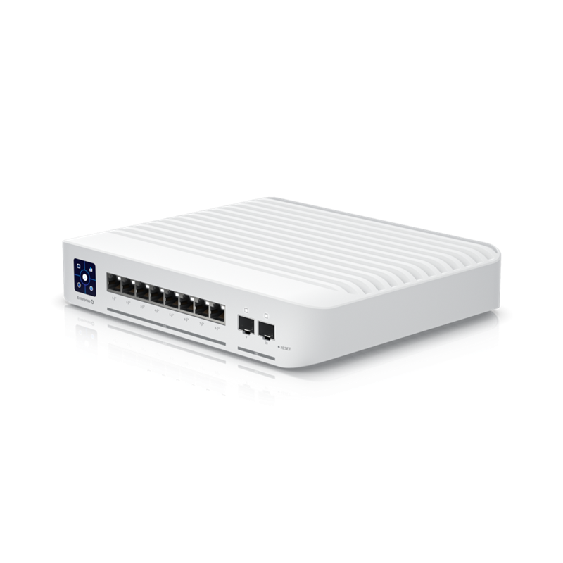 [810010074874] 810010074874 Ubiquiti Switch Enterprise 8-port PoE+ 8x2.5GbE, Ideal For Wi-Fi 6 AP, 2x 10g SFP+ Ports For Uplinks, Managed Layer 3 Switch, 2Yr Warr