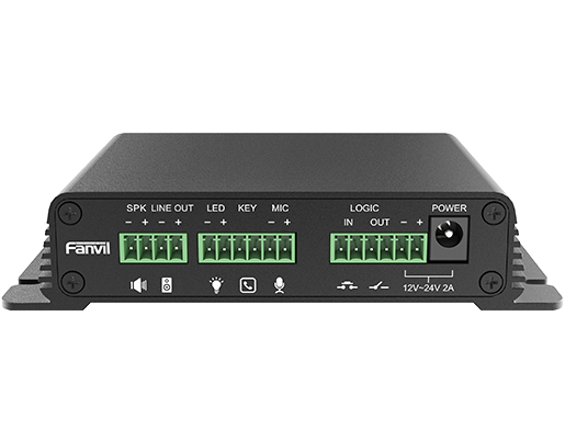 [IPF-PA2S] IPF-PA2S Fanvil PA2s Video Intercom  Paging Gateway, Emergency call button interface, active call, NVR video recording, standard RJ45 interface